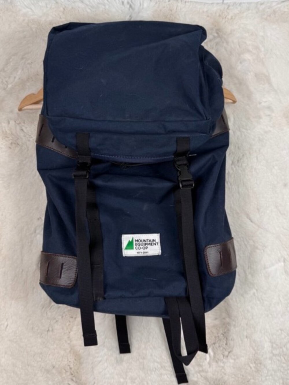 Mountain Equipment Co-op 40th Anniversary Klettersack Backpack Hiking Navy Blue
